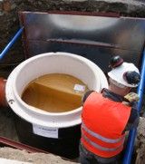 Rozdział kanalizacji deszczowej od sanitarnej w Bielawie